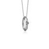 Necklaces | Blue Nile Love Poesy Ring Necklace In Sterling Silver (1 Mm)