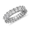 Women'S Rings | Blue Nile Radiant Cut Eternity Ring In Platinum (6 Ct. Tw.)