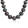 Necklaces | Blue Nile Extraordinary Collection: Tahitian Pearl Necklace In 18K White Gold (15-17Mm)