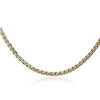 Necklaces | Blue Nile Semi-Solid Men'S Round Box Chain In 14K Yellow Gold (3.6 Mm)