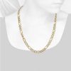 Necklaces | Blue Nile 22" Men'S Flat Figaro Chain In 14K Yellow Gold (8.75 Mm)