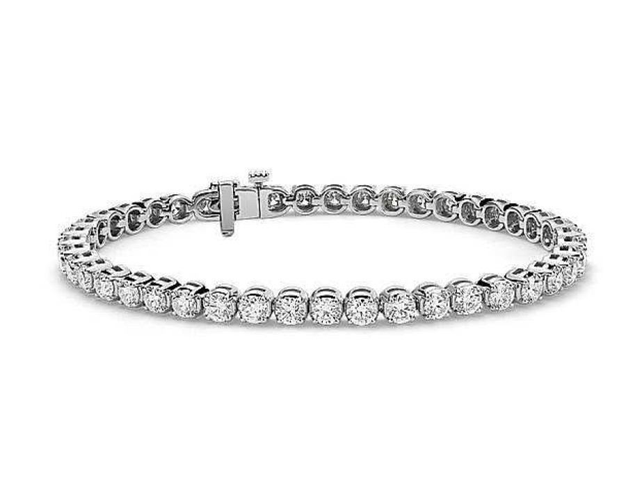 Bracelets | Blue Nile Premier Diamond Tennis Bracelet In Platinum (7 Ct. Tw.)