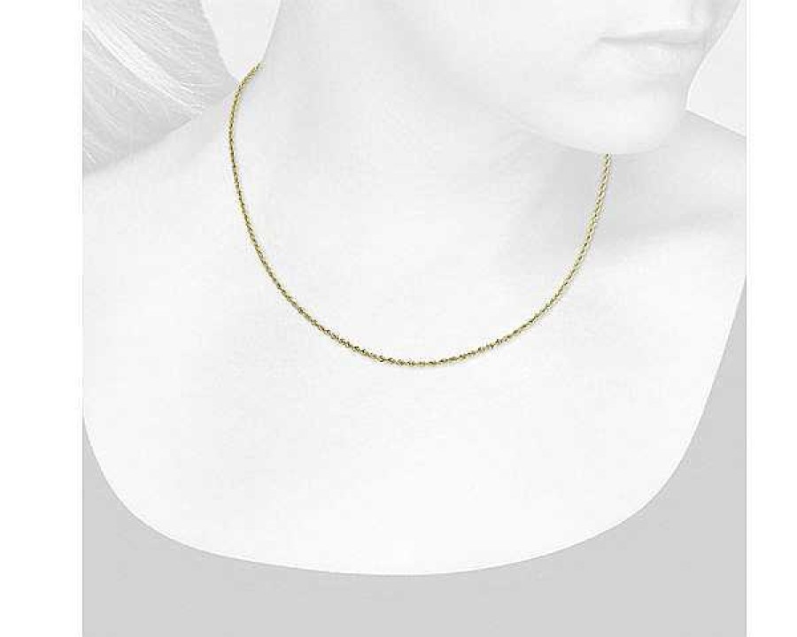 Necklaces | Blue Nile 18" Rope Chain In 14K Yellow Gold (2 Mm)