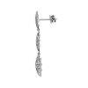 Earrings | Blue Nile Star Diamond Drop Earrings In 14K White Gold (1 1/2 Ct. Tw.)