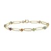 Bracelets | Blue Nile Rainbow Paperclip Bracelet In 14K Yellow Gold