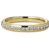 Women'S Rings | Blue Nile Channel Set Diamond Ring In 14K Yellow Gold (1/4 Ct. Tw.)