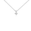 Necklaces | Blue Nile Princess Cut Diamond Solitaire Pendant In Platinum (3/4 Ct. Tw.)