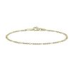 Bracelets | Blue Nile 7" Figaro Chain Bracelet In Solid 14K Italian Yellow Gold (2.4 Mm)