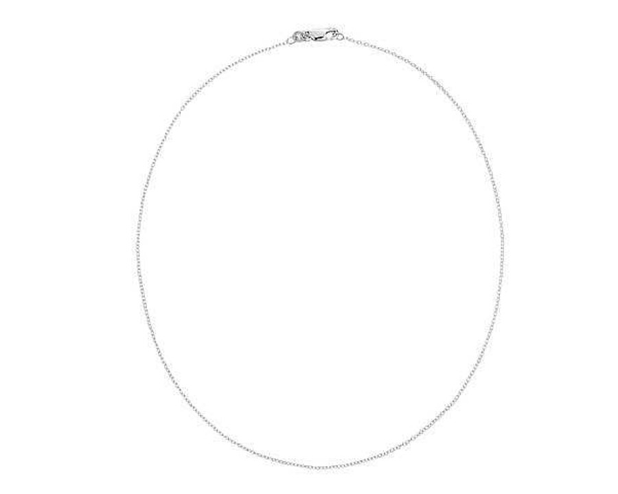 Necklaces | Blue Nile 18" Cable Chain In Sterling Silver (1.35Mm)