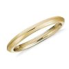 Women'S Rings | Blue Nile Zac Zac Posen Knife-Edge Wedding Ring In 14K Yellow Gold