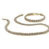 Necklaces | Blue Nile 18" Byzantine Necklace In 18K Italian Yellow Gold (7.5 Mm)