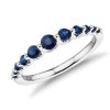 Rings | Blue Nile Floating Sapphire Ring In 14K White Gold (1.4Mm)