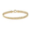 Bracelets | Blue Nile 7.5" Polished Fancy Link Bracelet In 14K Yellow Gold Yellow (6 Mm)