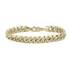 Bracelets | Blue Nile 8" Miami Cuban Link Bracelet In 14K Yellow Gold (9.3 Mm)