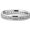 Women'S Rings | Blue Nile Channel Set Diamond Eternity Ring In Platinum (1 Ct. Tw.)