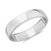 Men'S Rings | Blue Nile Skyline Comfort Fit Wedding Ring In Platinum (5Mm)