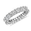 Women'S Rings | Blue Nile Lab Grown Diamond Radiant Cut Eternity Ring In Platinum (4 Ct. Tw.)