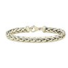 Bracelets | Blue Nile 8" Woven Bracelet In 14K Yellow Gold (8 Mm)