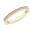 Rings | Blue Nile Zac Zac Posen Geometric Diamond Ring In 14K Yellow Gold (2 Mm, 1/10 Ct. Tw.)