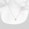 Necklaces | Blue Nile Diamond Twist Pav Heart Pendant In 14K Rose Gold