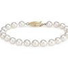 Bracelets | Blue Nile 8" Classic Akoya Cultured Pearl Bracelet In 18K Yellow Gold (6.5-7.0Mm)