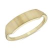 Rings | Blue Nile Petite Id Fashion Ring In 14K Yellow Gold