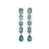 Earrings | Blue Nile Mixed Shaped Blue Topaz Drop Earrings In 14K Yellow Gold