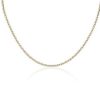 Necklaces | Blue Nile 18" Round Open Link Cable Chain In 14K Yellow Gold (3.2 Mm)