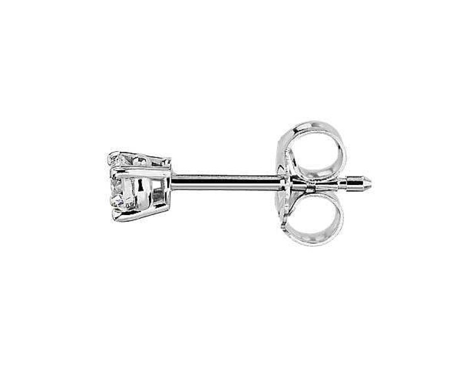 Earrings | Blue Nile Diamond Stud Earrings In 14K White Gold (1/4 Ct. Tw.)