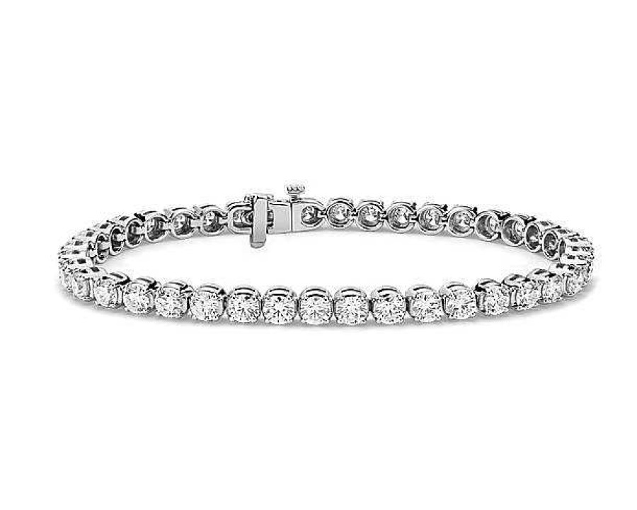 Bracelets | Blue Nile Premier Diamond Tennis Bracelet In Platinum (8 Ct. Tw.)