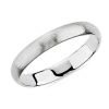 Women'S Rings | Blue Nile Matte Classic Wedding Ring In Platinum (3Mm)