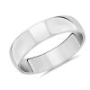 Men'S Rings | Blue Nile Skyline Comfort Fit Wedding Ring In Platinum (6Mm)