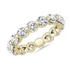 Women'S Rings | Blue Nile Floating Diamond Eternity Ring In 14K Yellow Gold (3 Ct. Tw.)