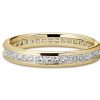 Women'S Rings | Blue Nile Channel Set Princess-Cut Diamond Eternity Ring In 14K Yellow Gold (1 Ct. Tw.)