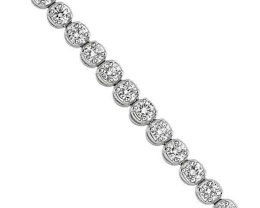 Bracelets | Blue Nile Diamond Tennis Bracelet In 14K White Gold (2 Ct. Tw.)