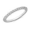 Women'S Rings | Blue Nile Selene Diamond Anniversary Ring In Platinum (1/3 Ct. Tw.)