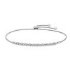 Bracelets | Blue Nile Diamond Alternating Bolo Bracelet In 14K White Gold (5/8 Ct. Tw.)