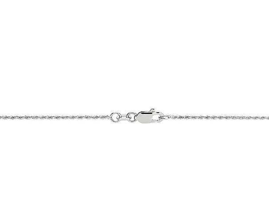 Necklaces | Blue Nile 18" Rope Chain In 14K White Gold (1.15 Mm)