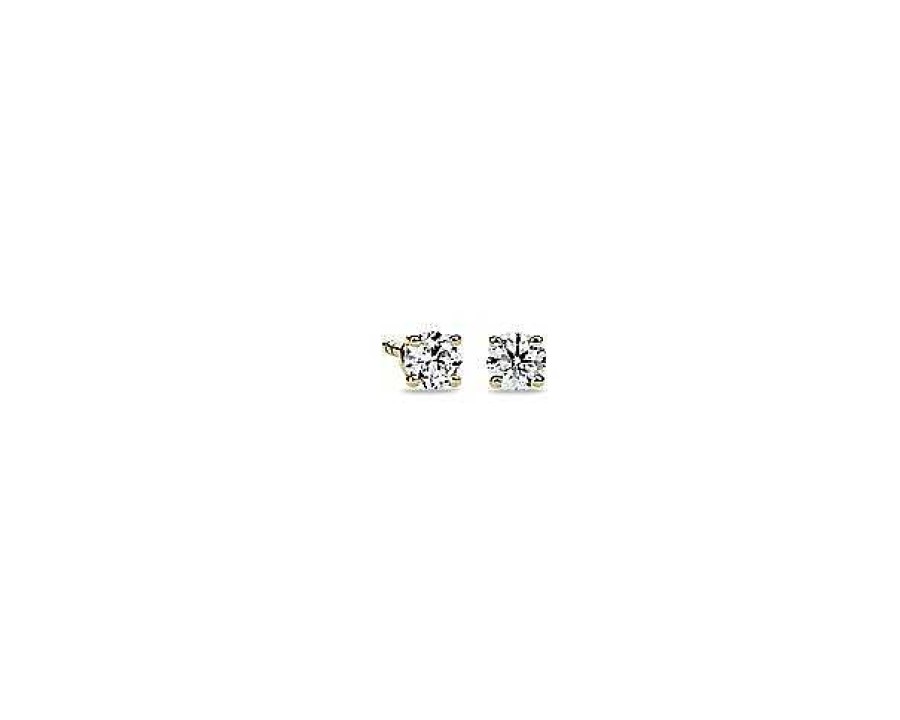 Earrings | Blue Nile Diamond Stud Earrings In 14K Yellow Gold (1/4 Ct. Tw.)