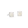 Earrings | Blue Nile Opal Stud Earrings In 14K White Gold (7Mm)