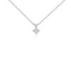 Necklaces | Blue Nile Lab Grown Diamond Princess Cut Solitaire Pendant In 14K White Gold (1 Ct. Tw.)