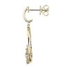 Earrings | Blue Nile Diamond Scatter Hoop Earrings In 14K Yellow Gold (1/2 Ct. Tw.)