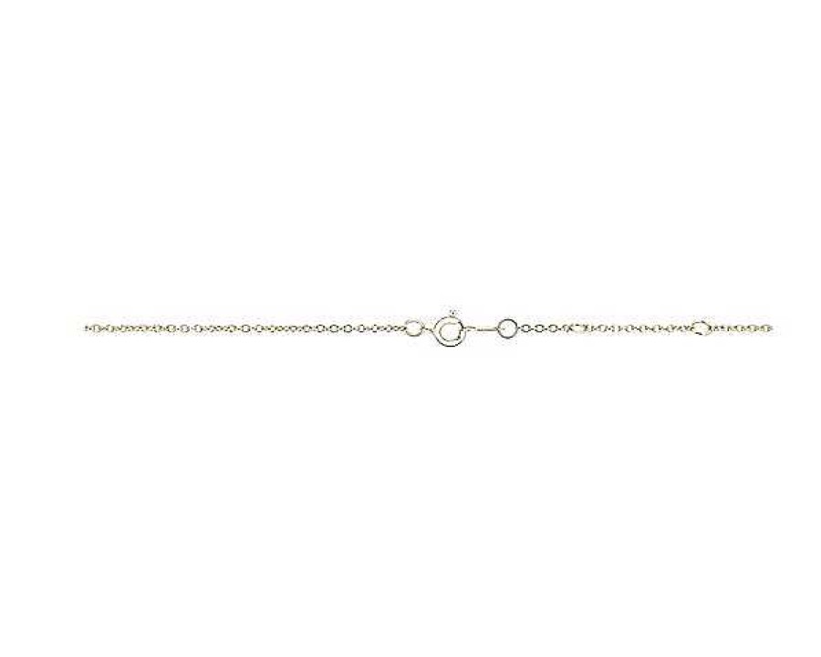 Bracelets | Blue Nile 7.5" Bar Bracelet In 14K Yellow Gold (1.15 Mm)