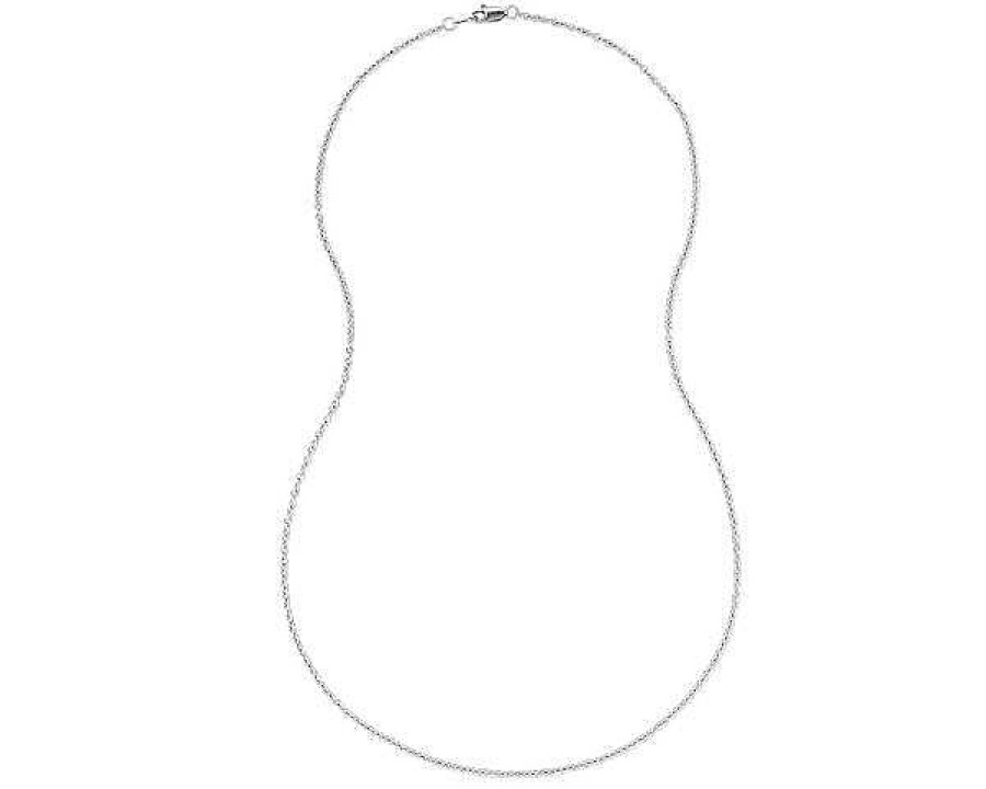 Necklaces | Blue Nile 16" Cable Chain In Platinum (1.5Mm)