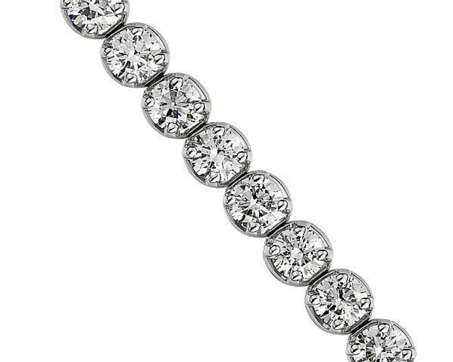 Bracelets | Blue Nile Premier Diamond Tennis Bracelet In Platinum (7 Ct. Tw.)