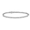 Bracelets | Blue Nile Oval And Round Diamond Bracelet In 14K White Gold (3 Ct. Tw.)