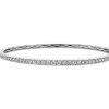 Bracelets | Blue Nile Diamond Bangle In 14K White Gold (1 1/10 Ct. Tw.)