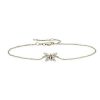 Bracelets | Blue Nile Diamond Butterfly Bracelet In 14K Yellow Gold (1/6 Ct. Tw.)