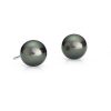 Earrings | Blue Nile Tahitian Cultured Pearl Stud Earrings In 18K White Gold (10-10.5Mm)