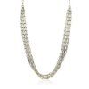 Necklaces | Blue Nile 26" Five Row Paperclip Necklace In 14K Italian Yellow Gold